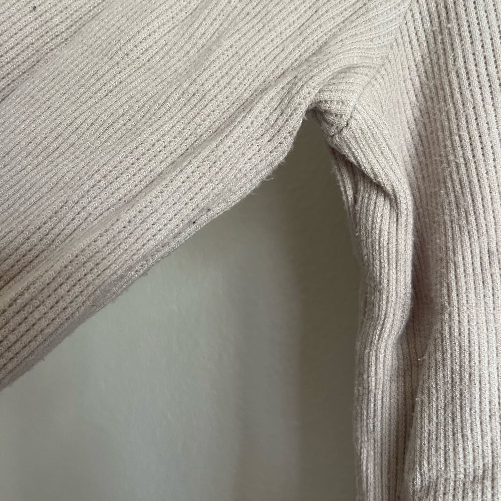 Volcom Ribbed Cream Sweater - Picture 4 of 5